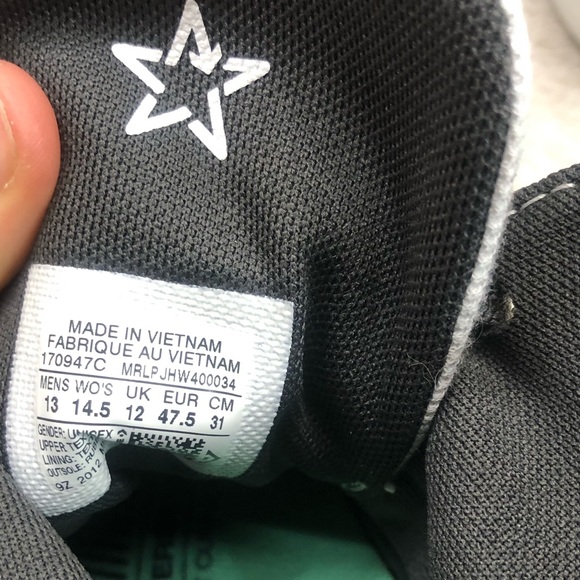 Converse Renew Morphlon Jack Purcell Rally Mid Top Sneakers Mens Size 13 Gray - Picture 5 of 16